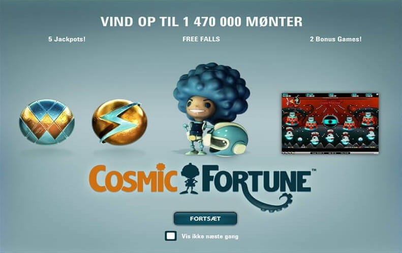 Cosmis Fortune er et popul?rt jackpotspil, der g?r alle slots ?re