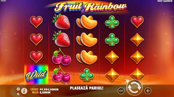 Fruit Rainbow slot cu c?p?uni