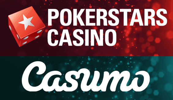 The Casumo and Pokerstars logos