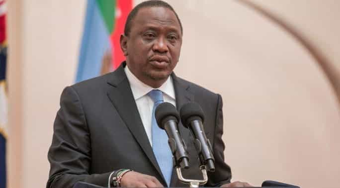 Uhuru Kenyatta, President of Kenya.