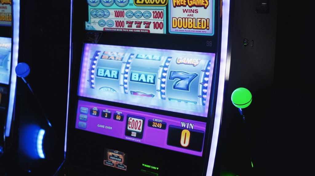 A Slot Machine Game That Is About to Hit a Jackpot