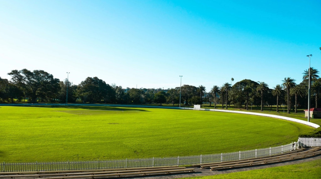 An Image Showing a Sports Ground in Australia.